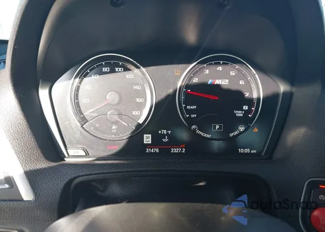 2020 BMW M2 Competition from USA, damaged, VIN WBS2U7C00L7F87714